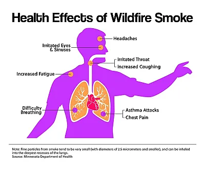 Wildfire Smoke Health Risks For LA