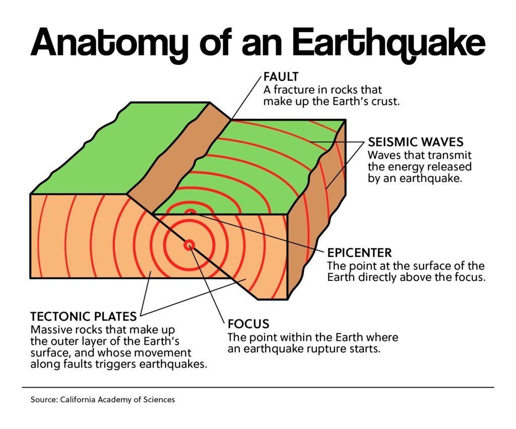 Anatomy of an Earthquake