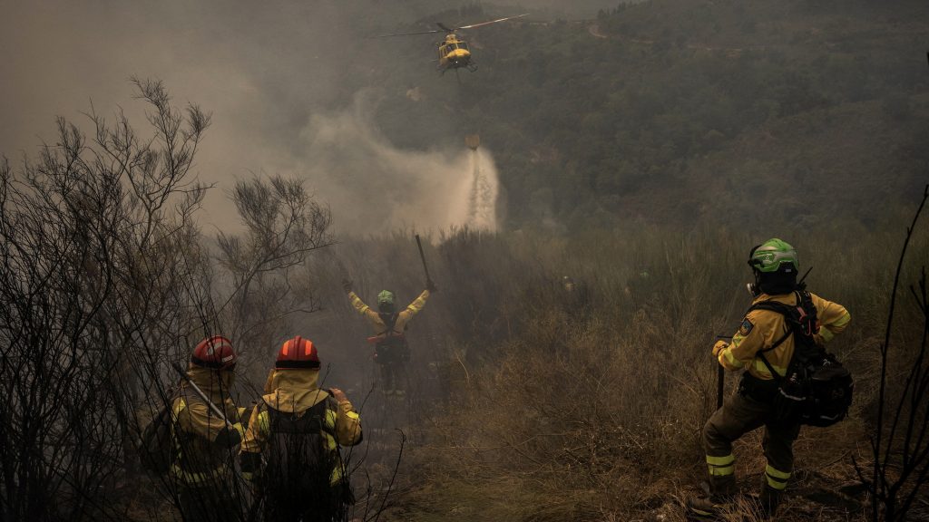 Record Wildfires Scorch Europe