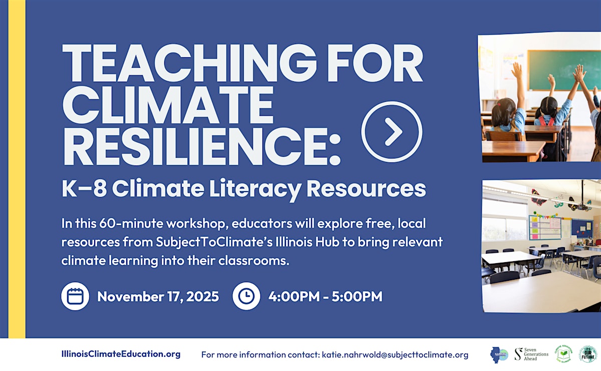Teaching for Climate Resilience: K–8 Climate Literacy Resources